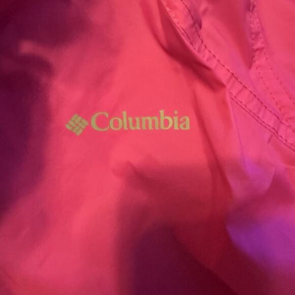 Columbia Sportswear Women’s Pink Lightweight Nylon Jacket Size M Mesh Line - Picture 8 of 9